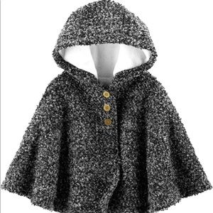 HOODED CAPE PONCHO~ CARTER’S